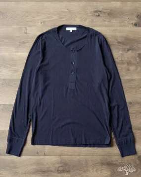 102 Vintage Henley - Ink Blue