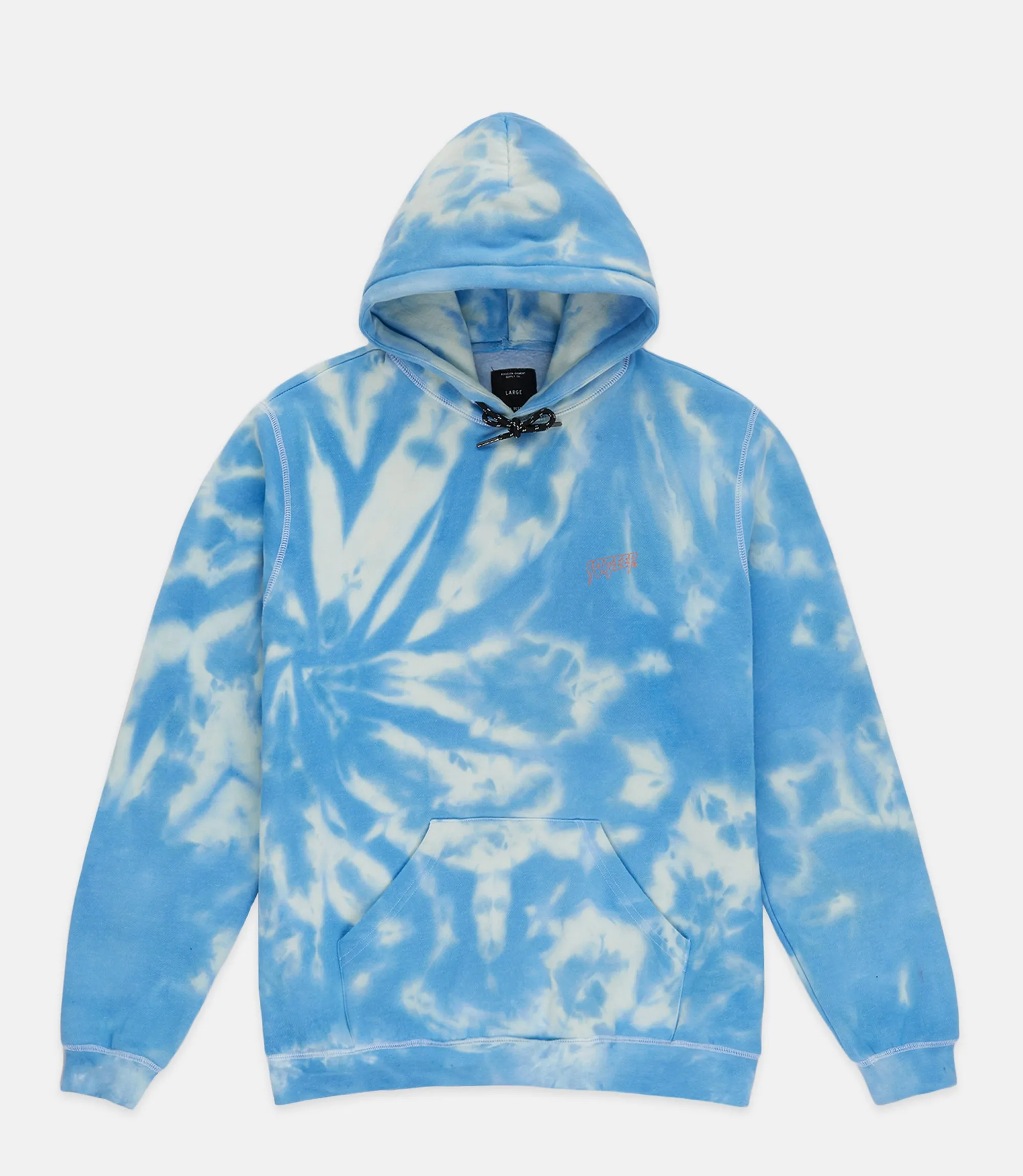 10Deep - Sound & Fury Tie Dye Men's Hoodie, Blue