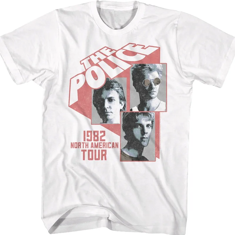 1982 North American Tour The Police T-Shirt