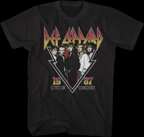 1987 Concert Def Leppard T-Shirt