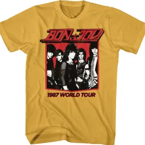 1987 World Tour Bon Jovi T-Shirt