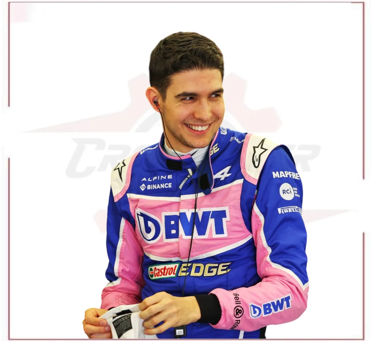 2022 Esteban Ocon New Race Suit Australian GP F1