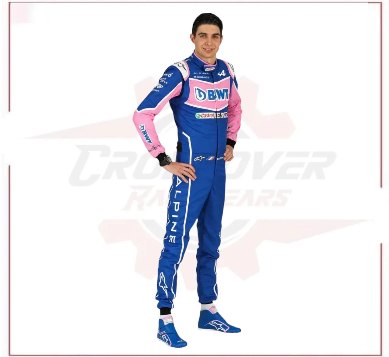 2022 Esteban Ocon New Race Suit Australian GP F1