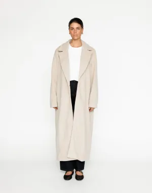 Abbey Trench Coat (Latte)