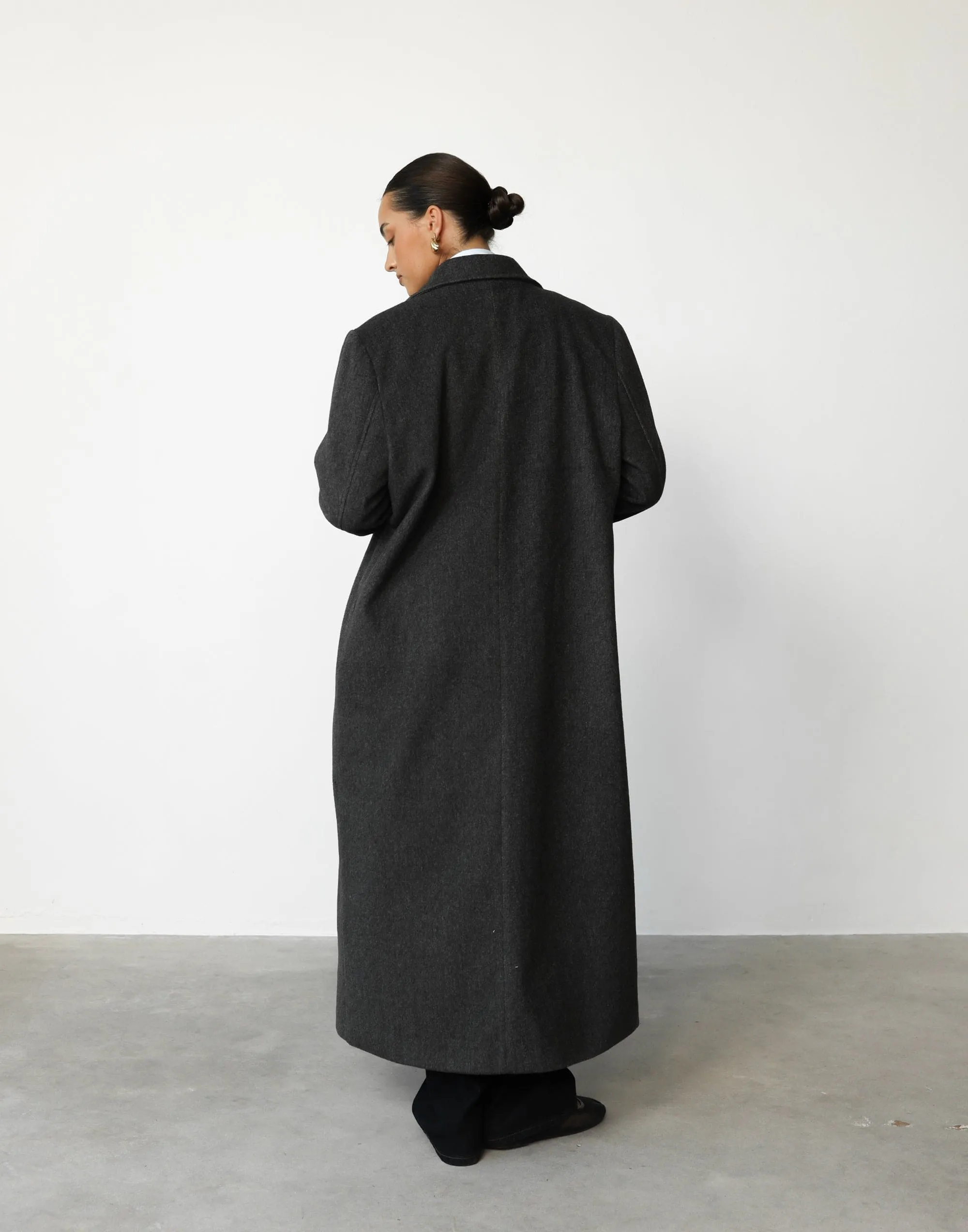 Abbey Trench Coat (Slate)