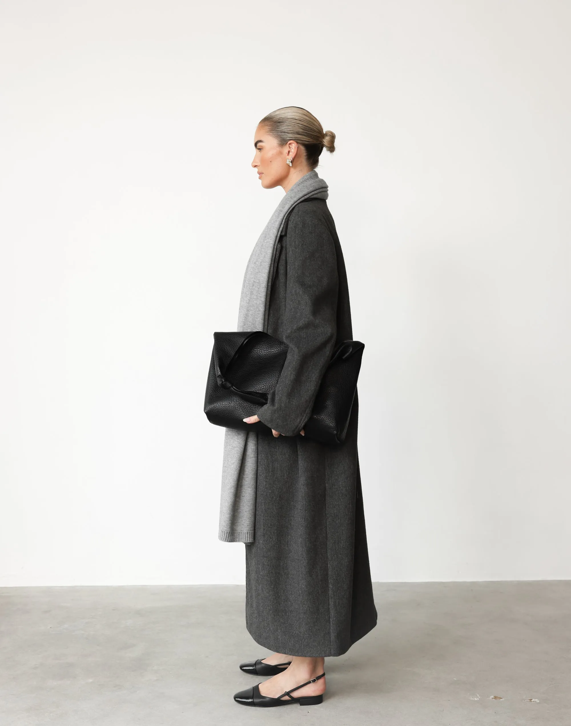 Abbey Trench Coat (Slate)