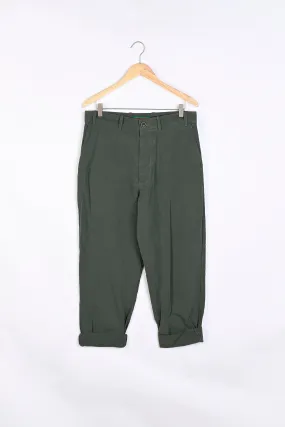 AH PANT - TOUGH COT - KHAKI - OLIVE GREEN