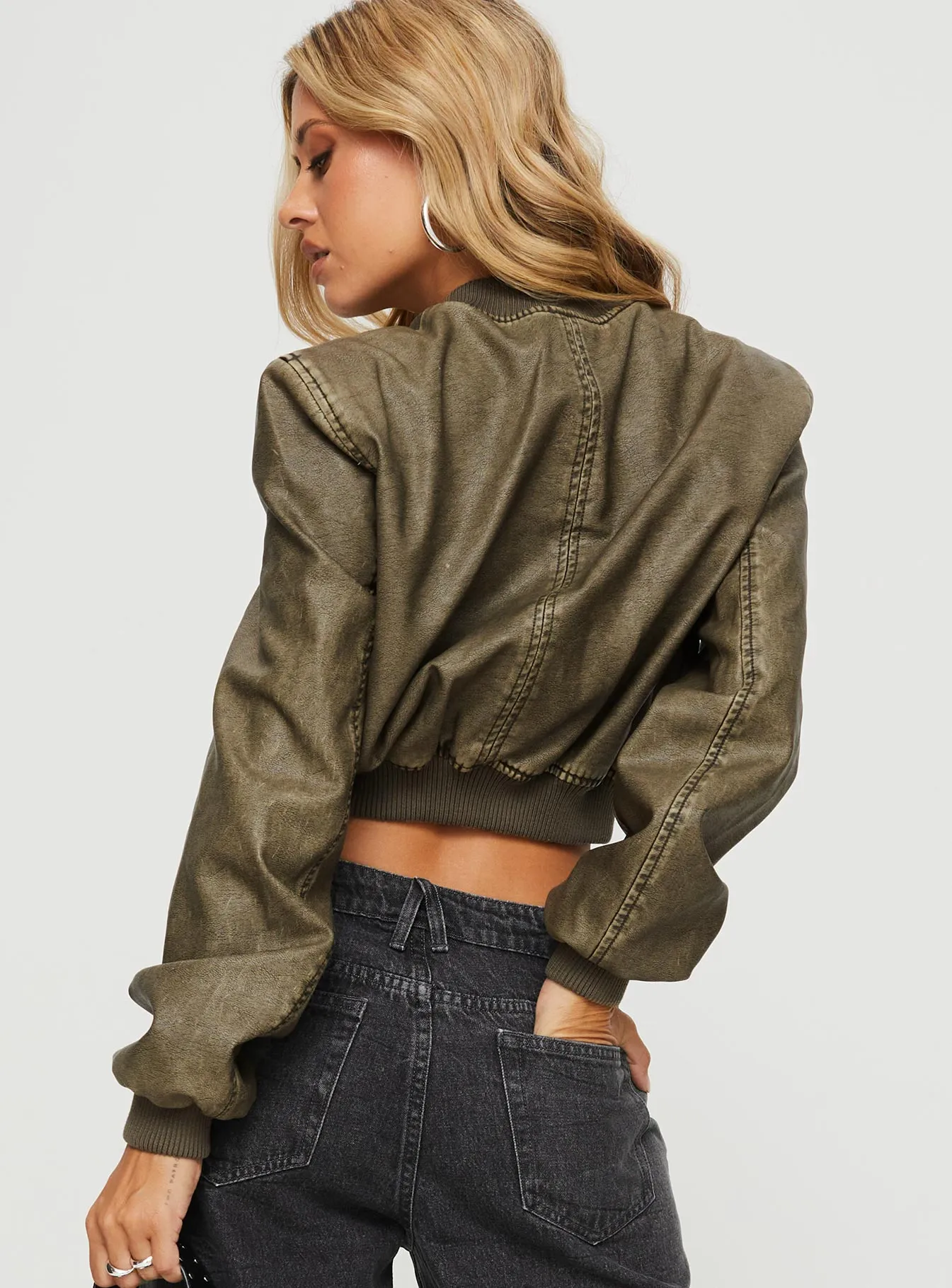 Allure Bomber Jacket Ash