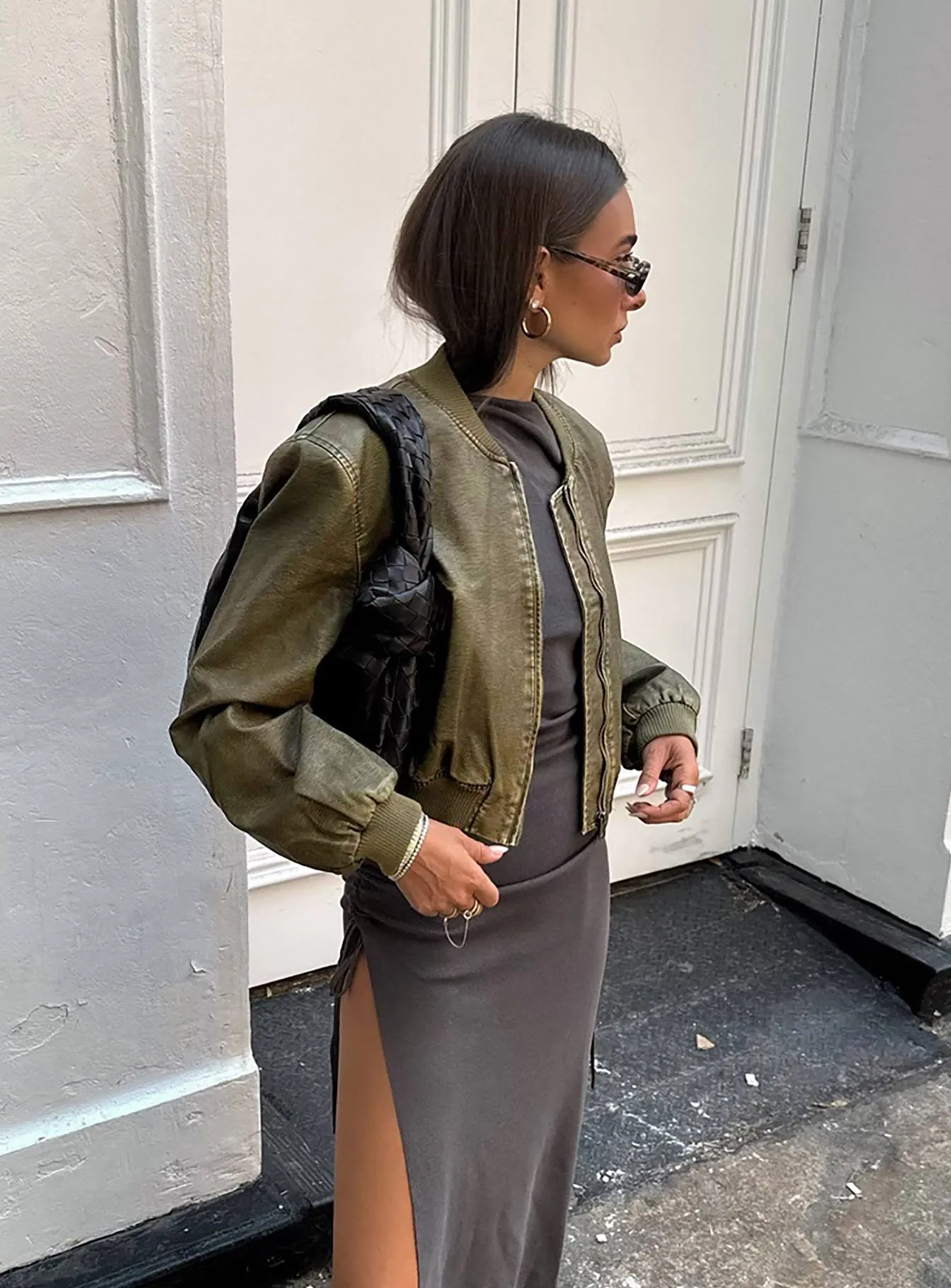 Allure Bomber Jacket Ash