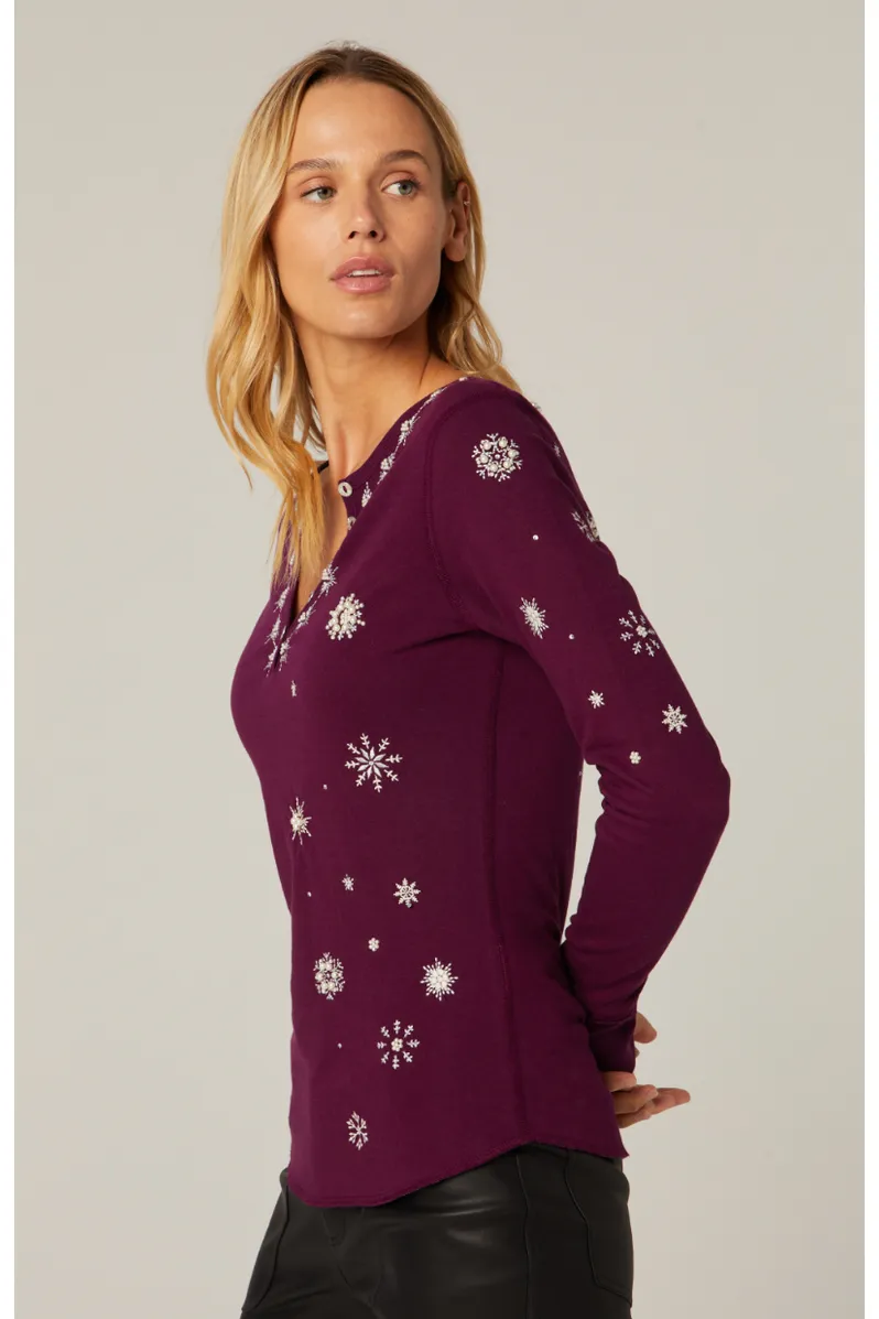 Alp N Rock Annika Henley Shirt | Purple