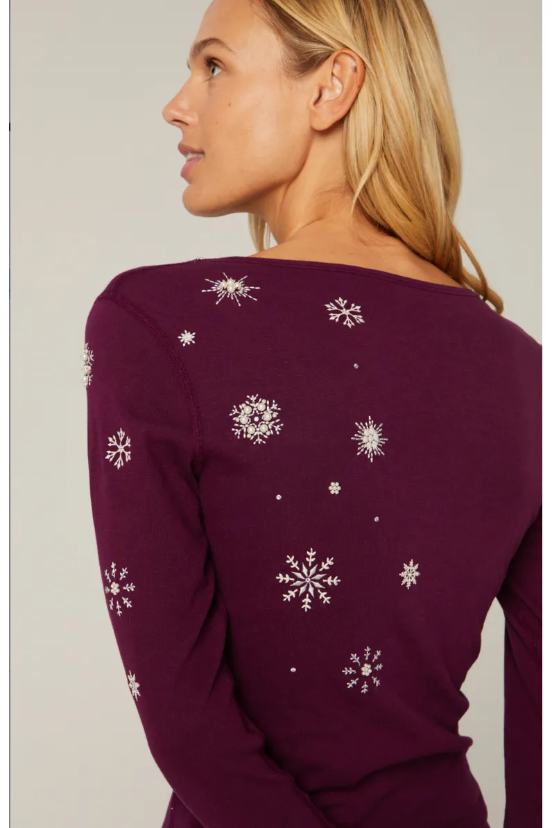 Alp N Rock Annika Henley Shirt | Purple