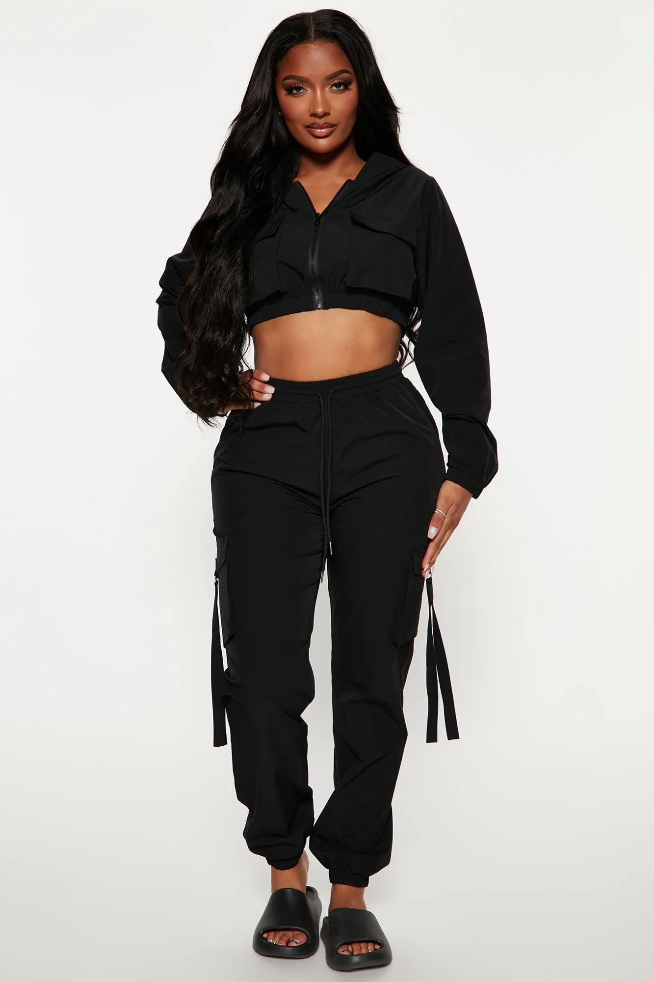 Anbel Pant Set - Black