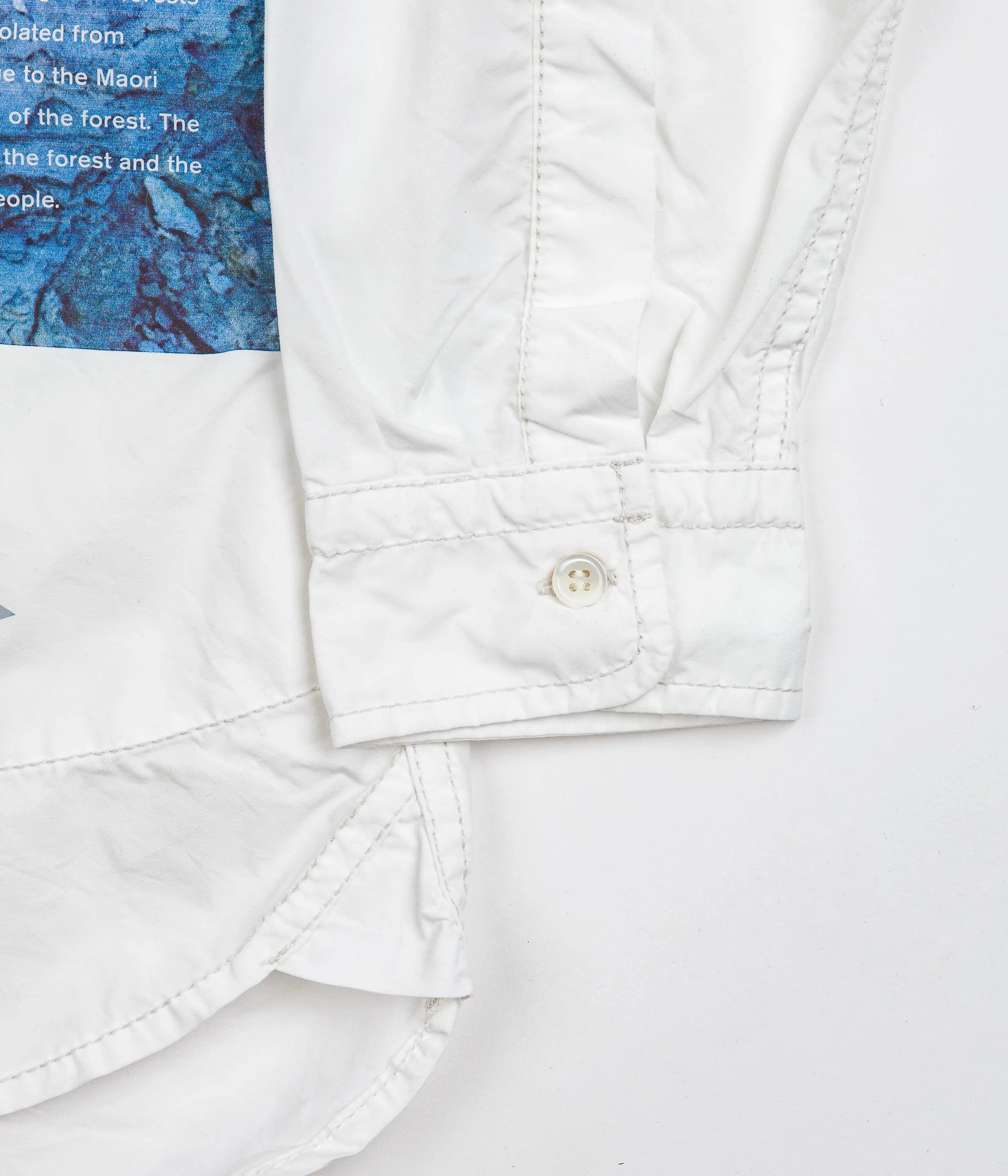 and wander x Naoki Ishikawa The Void Sea Shirt - White