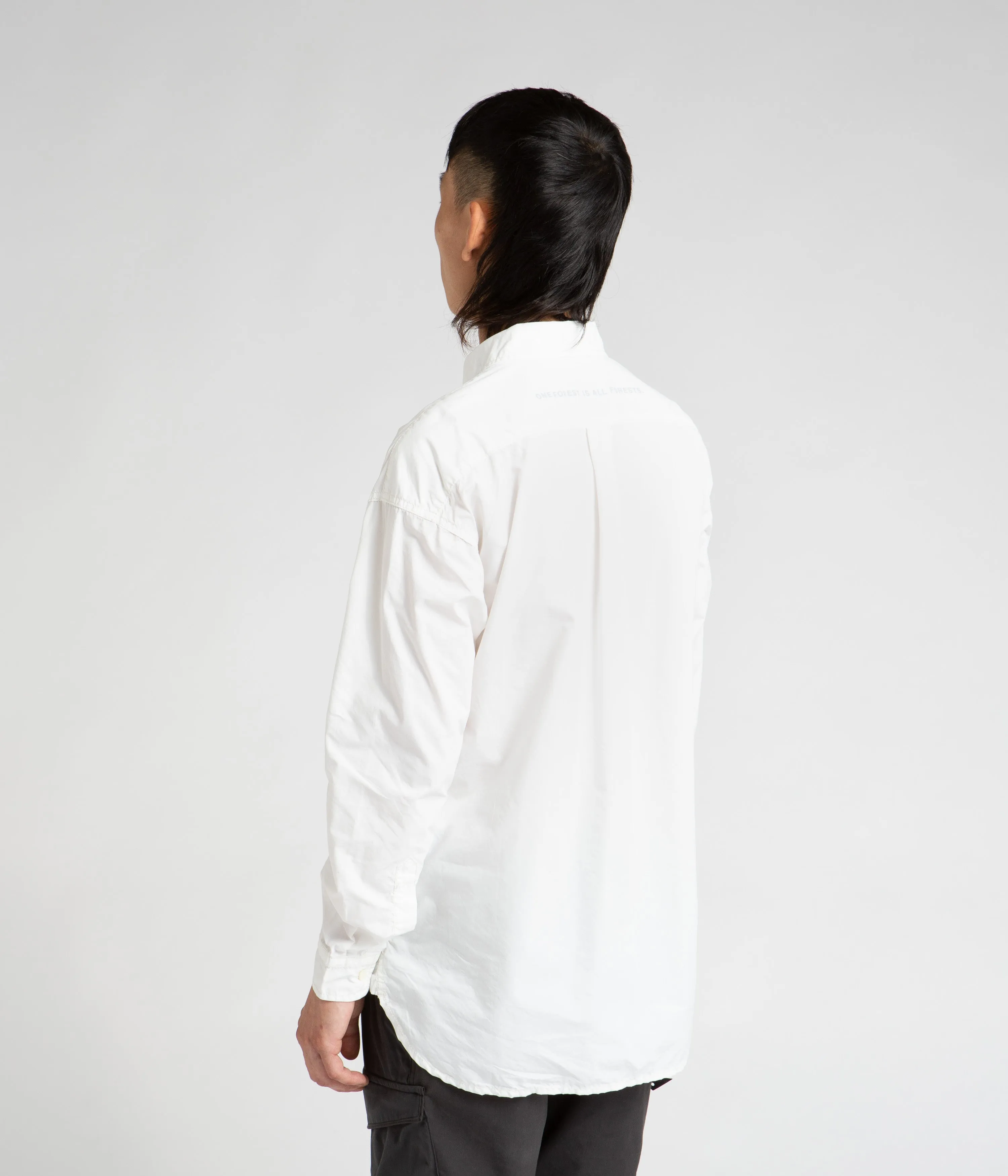 and wander x Naoki Ishikawa The Void Sea Shirt - White