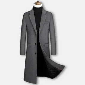 Antonios Long Slim Fit Coat Men