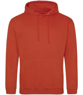 AWDis College Hoodie | Burnt Orange