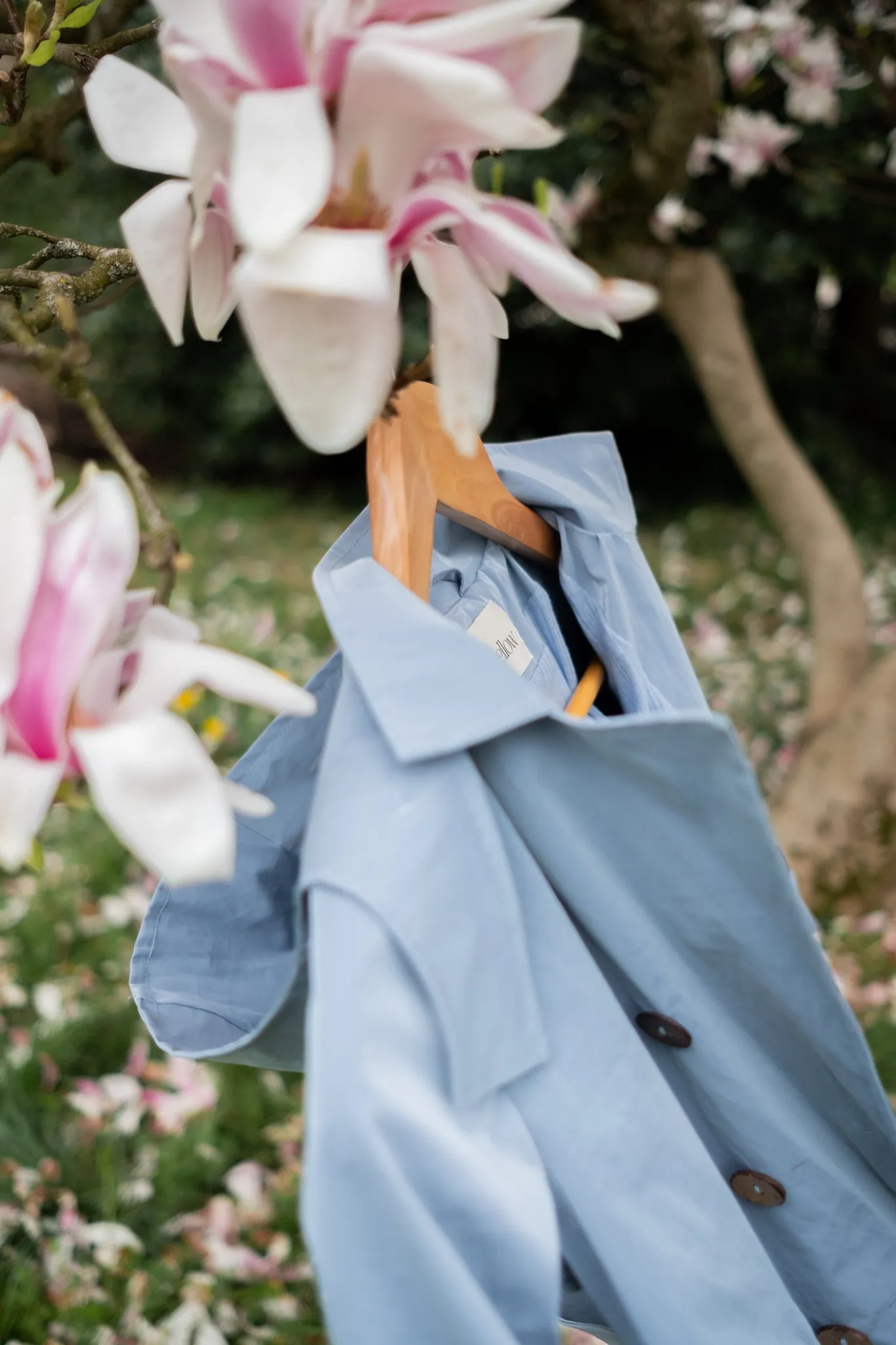 Baby/Kid Trench - Light Blue