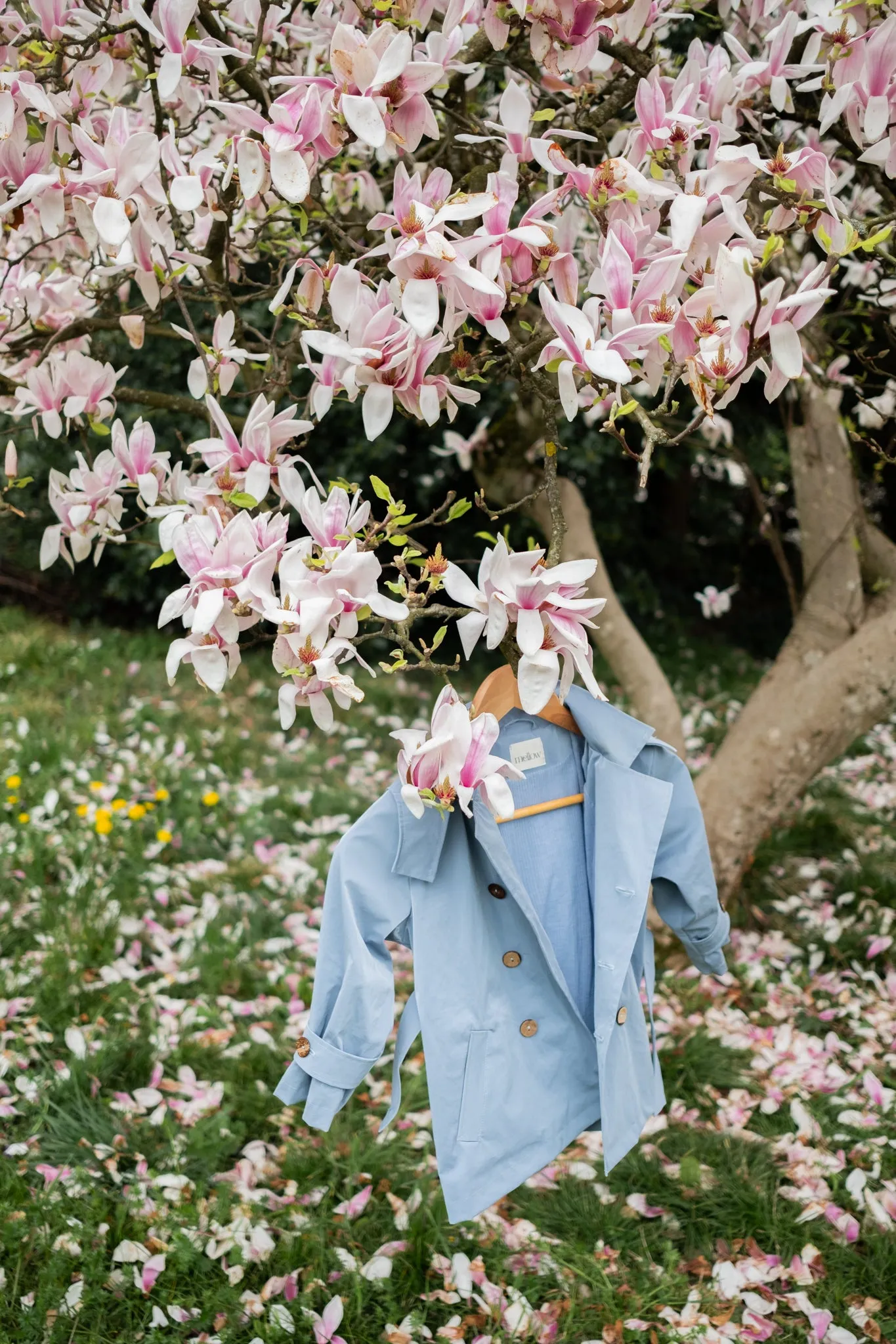 Baby/Kid Trench - Light Blue