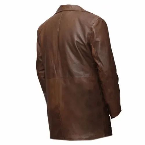 Batman Vs Superman Dawn of Justice Leather Trench Coat