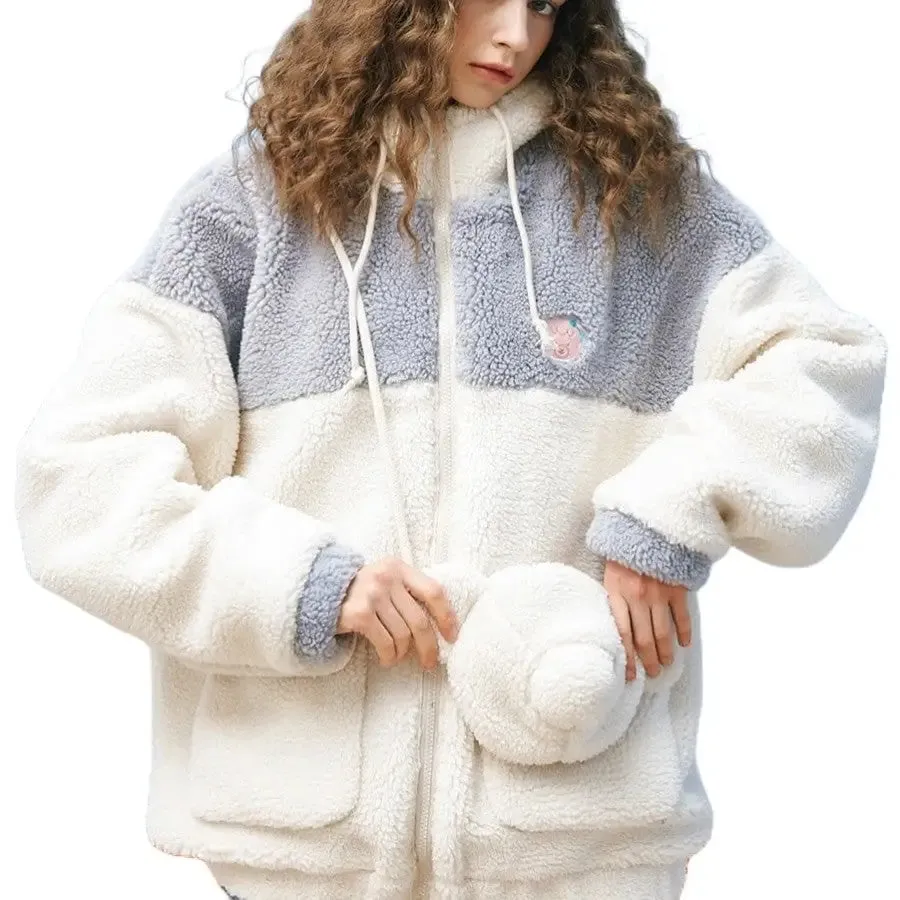 Bear Thick Cotton Padded Coat