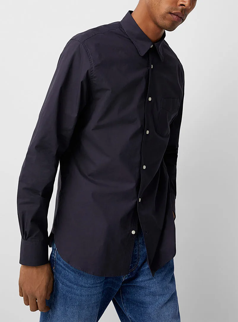 Benoit Piece Dye Jap Poplin Shirt