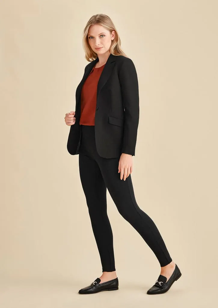 Biz Collection Scuba Ponte Women's High Rise Corporate Legging RGP303L