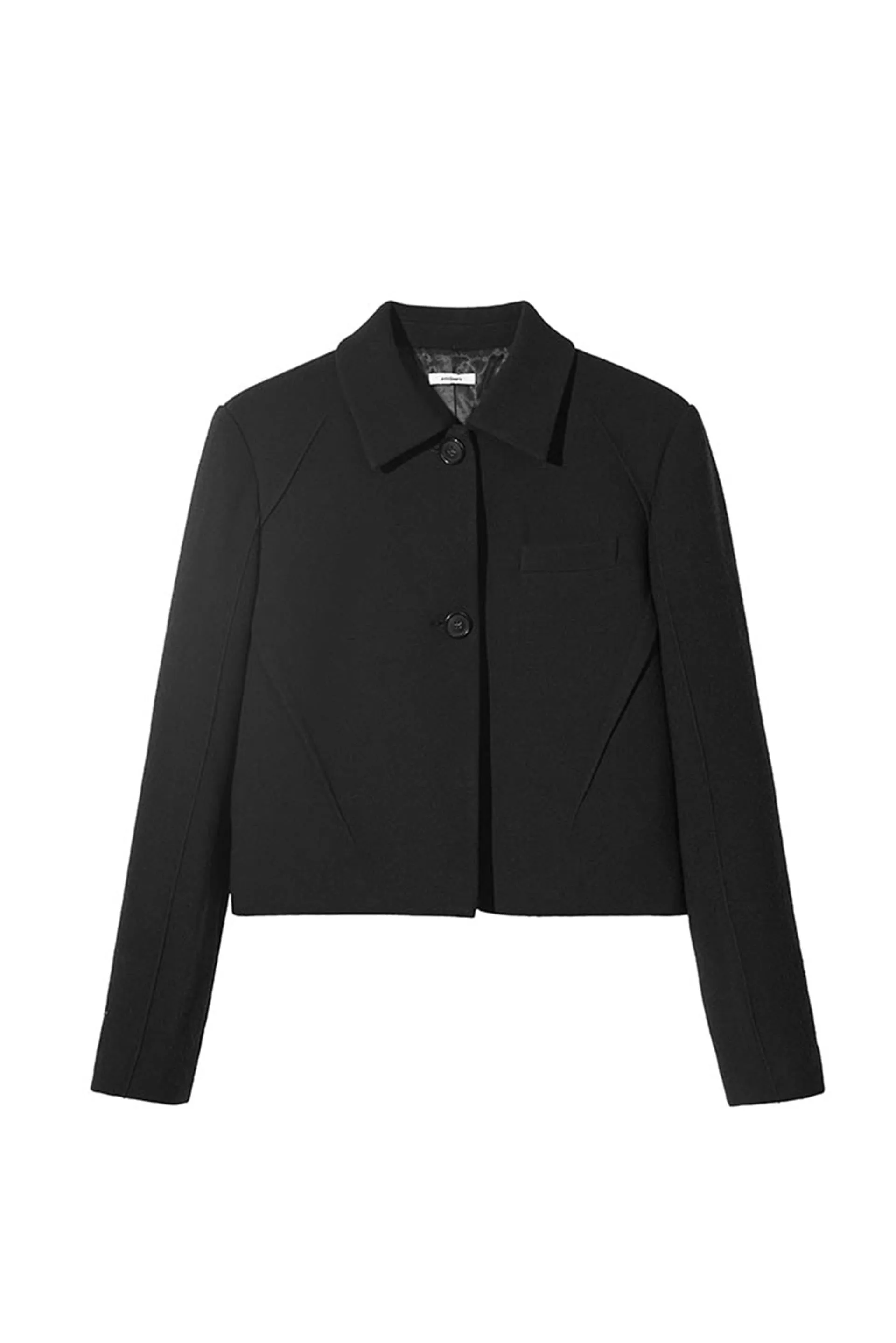 Black Two Button Jacket