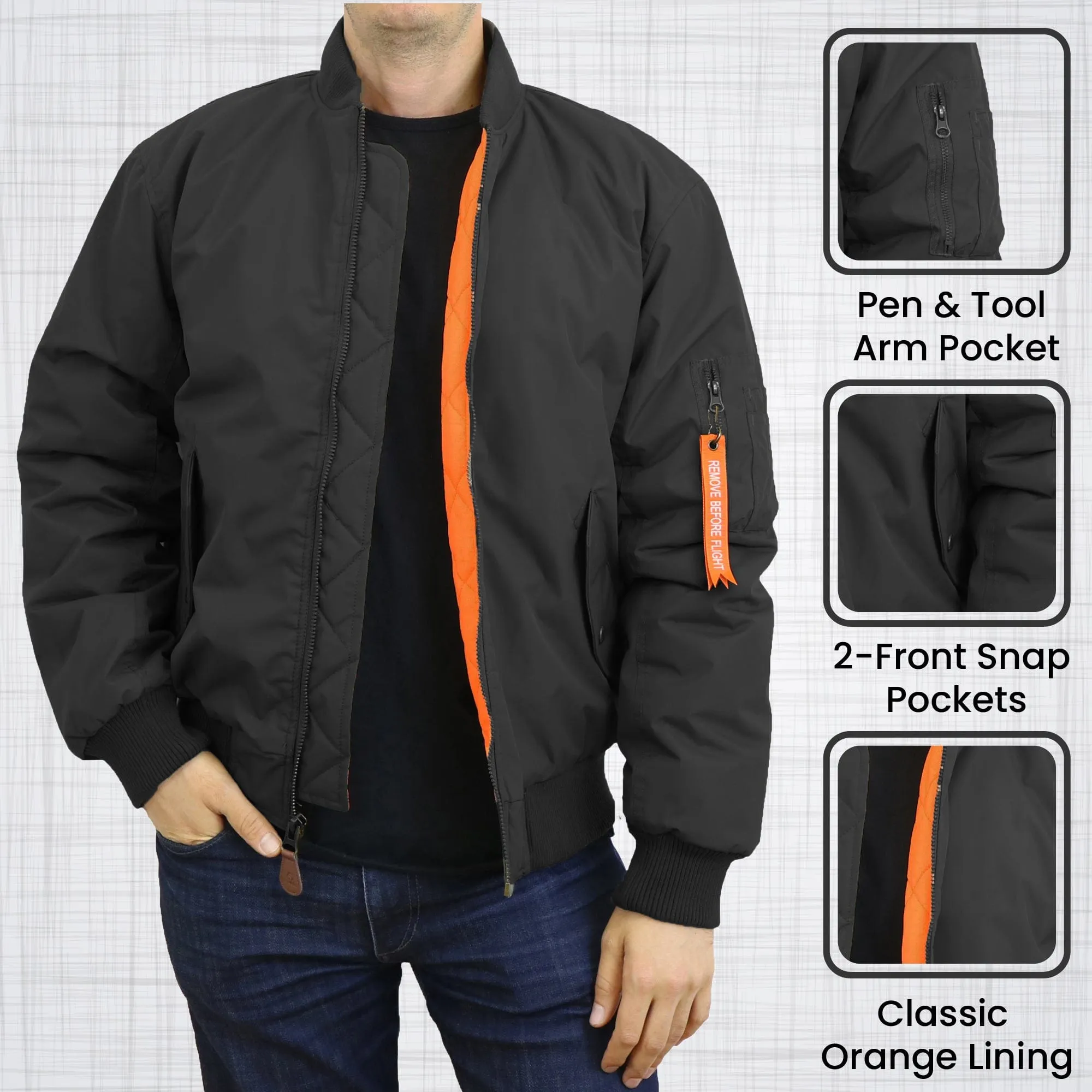 Bomber Flight Jacket 2908