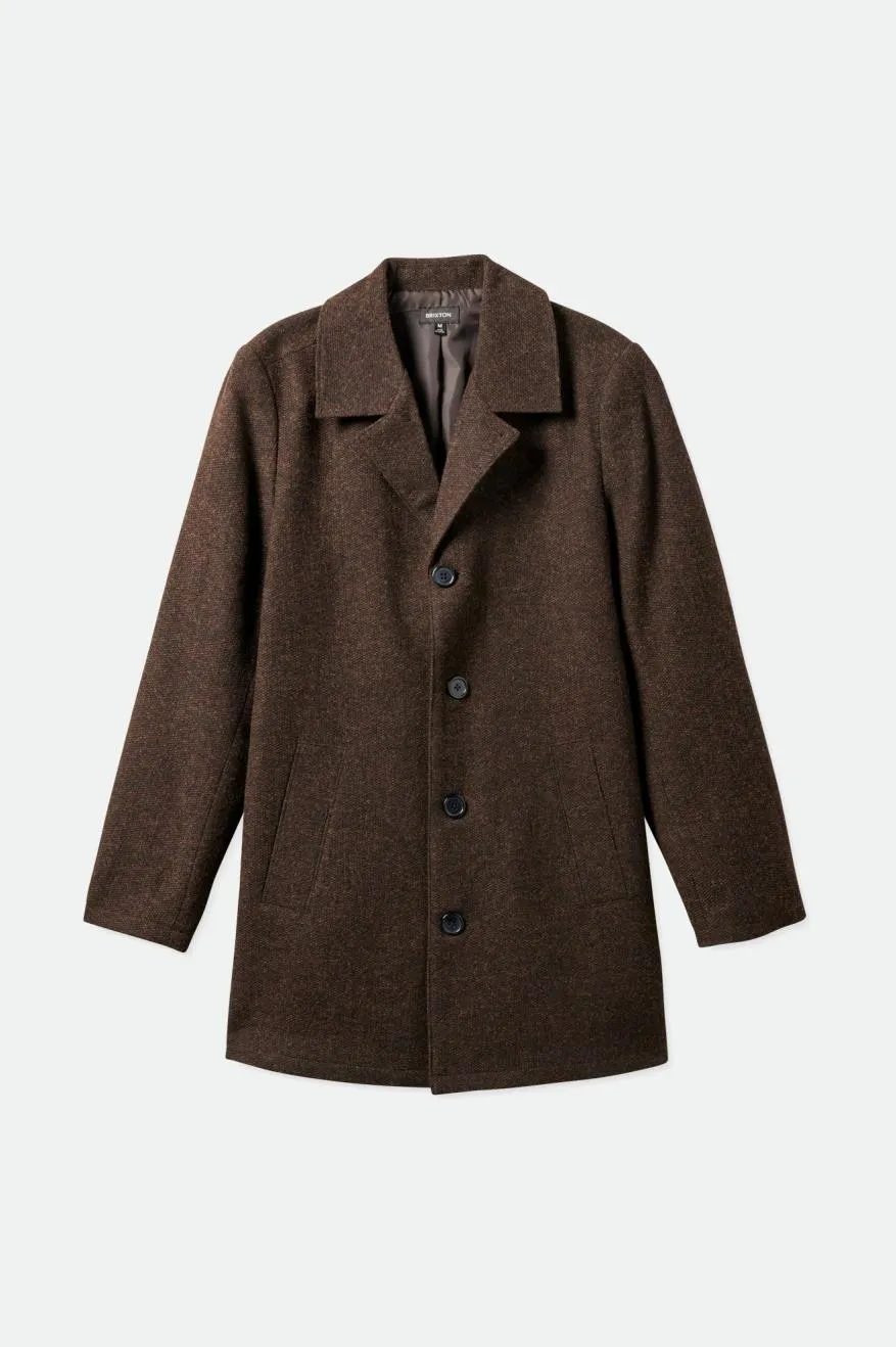 Brixton Union Trench Coat - Bison