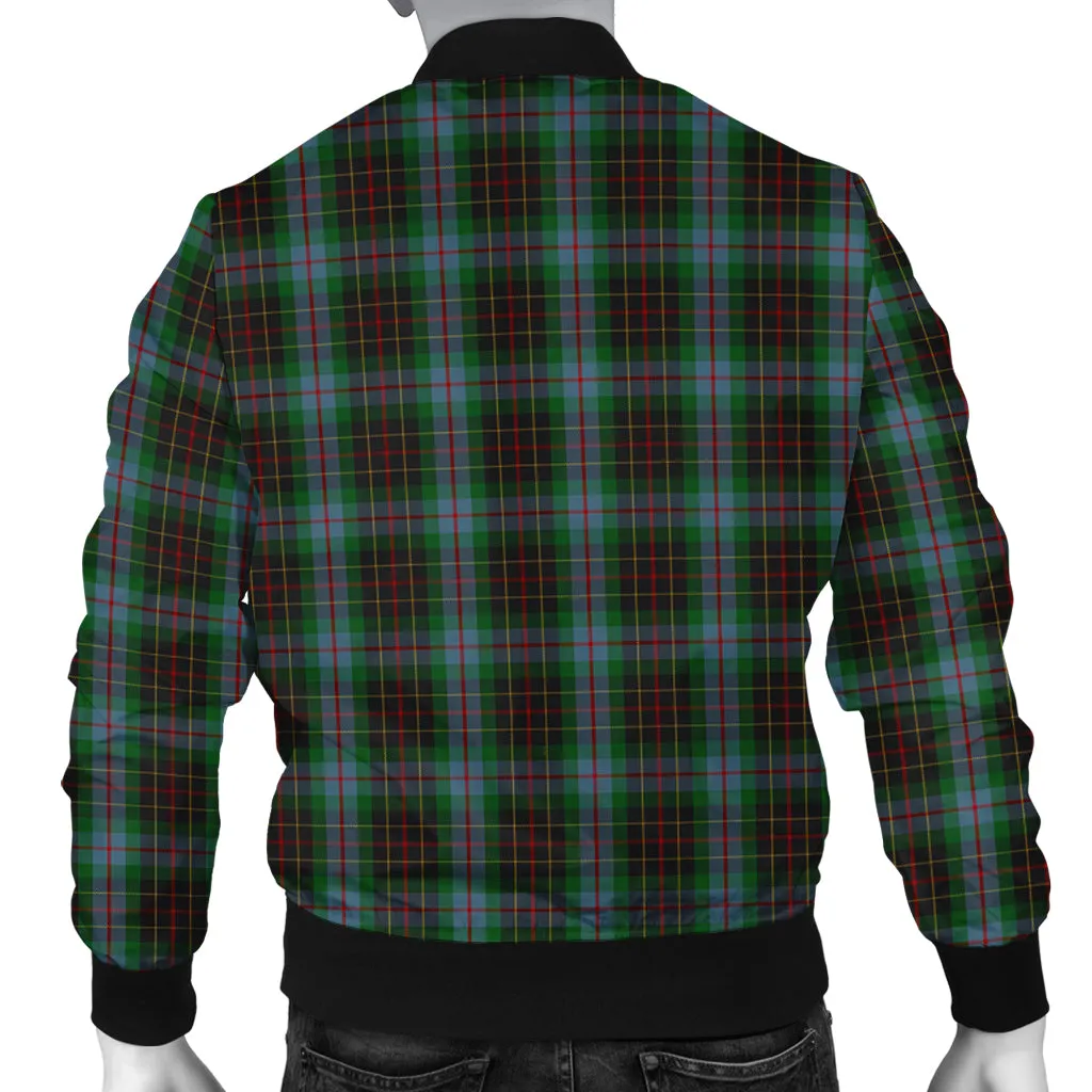 Brodie Hunting Tartan Bomber Jacket with Family Crest