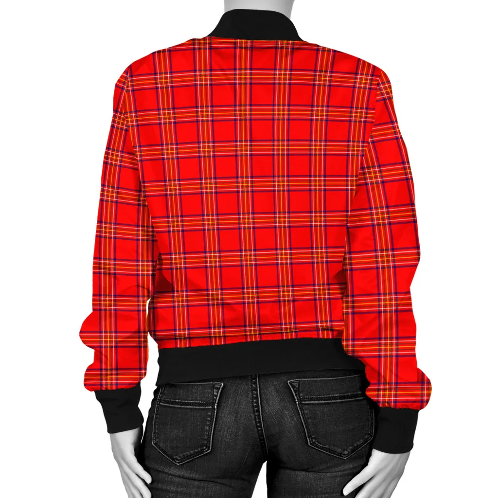 Burnett Modern Tartan Bomber Jacket