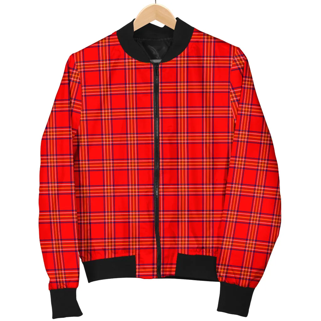 Burnett Modern Tartan Bomber Jacket