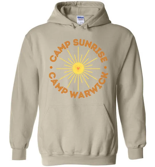 Camp Sunrise Heavy Blend Hoodie - Orange Logo