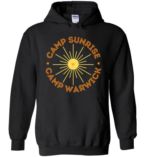 Camp Sunrise Heavy Blend Hoodie - Orange Logo