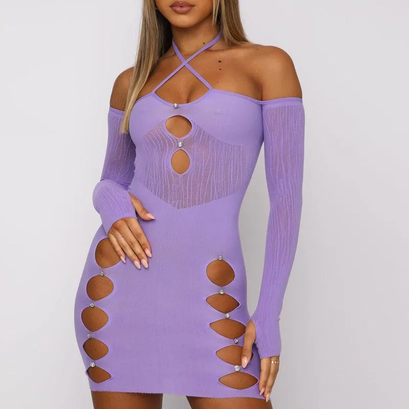 Candy Coloured Cutout Dress