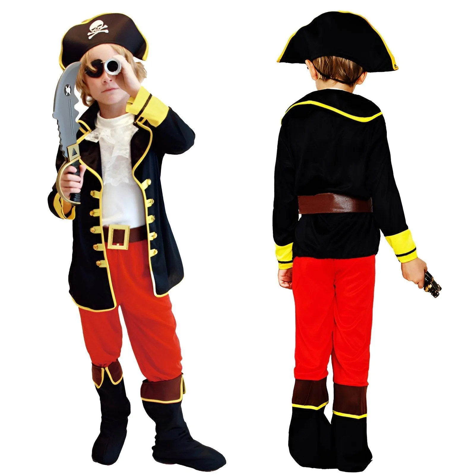 Captain Jack Child Pirate Costume