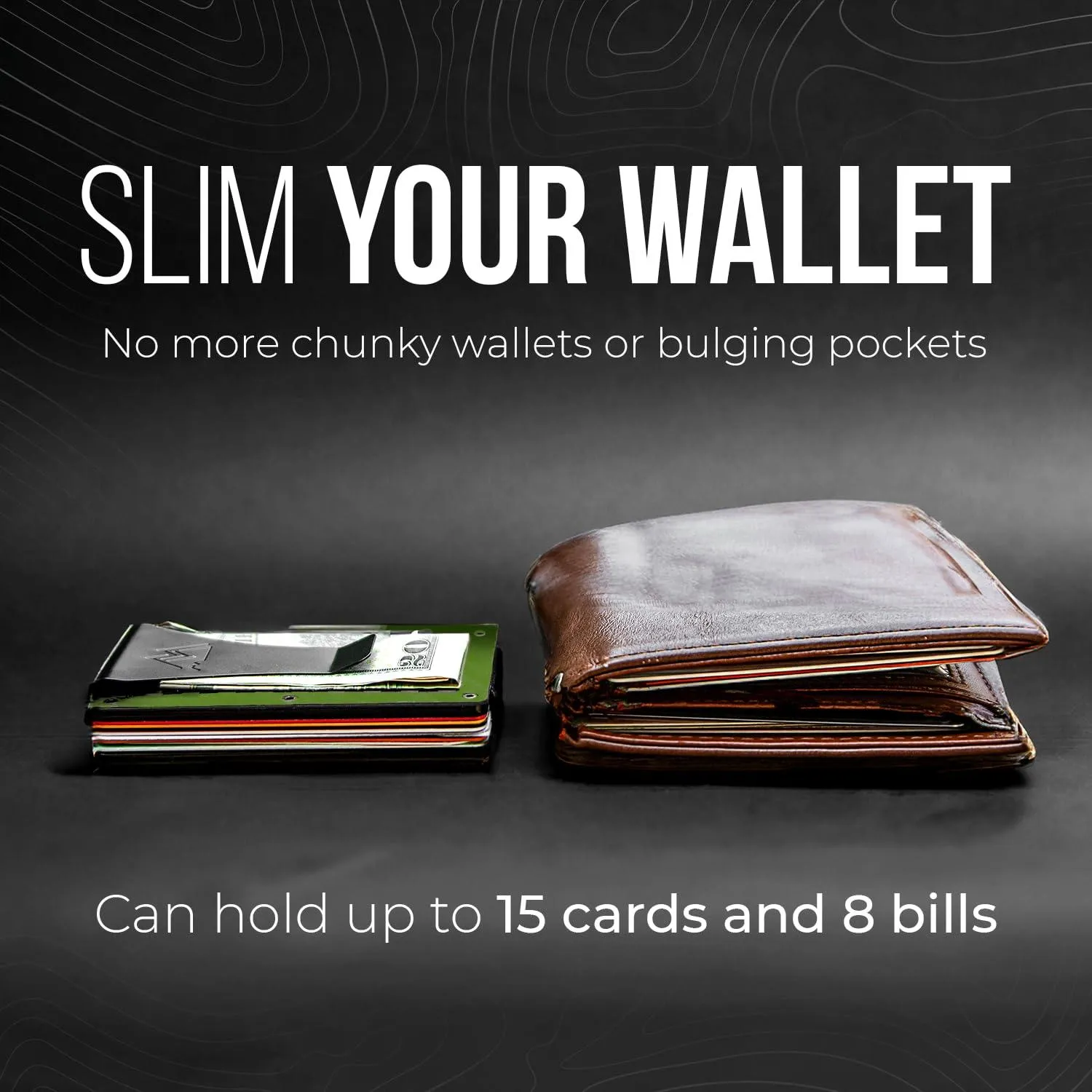 Cash Strap and Money Clip Wallet