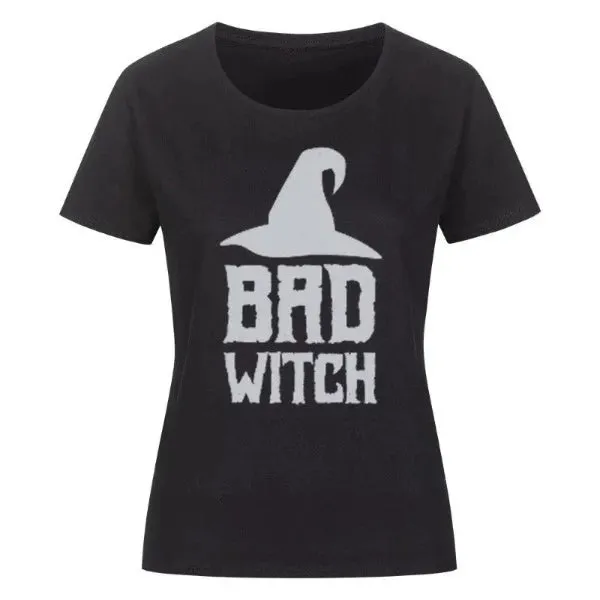 Classic Organic Shirt Women Frontdruck/Bad Witch