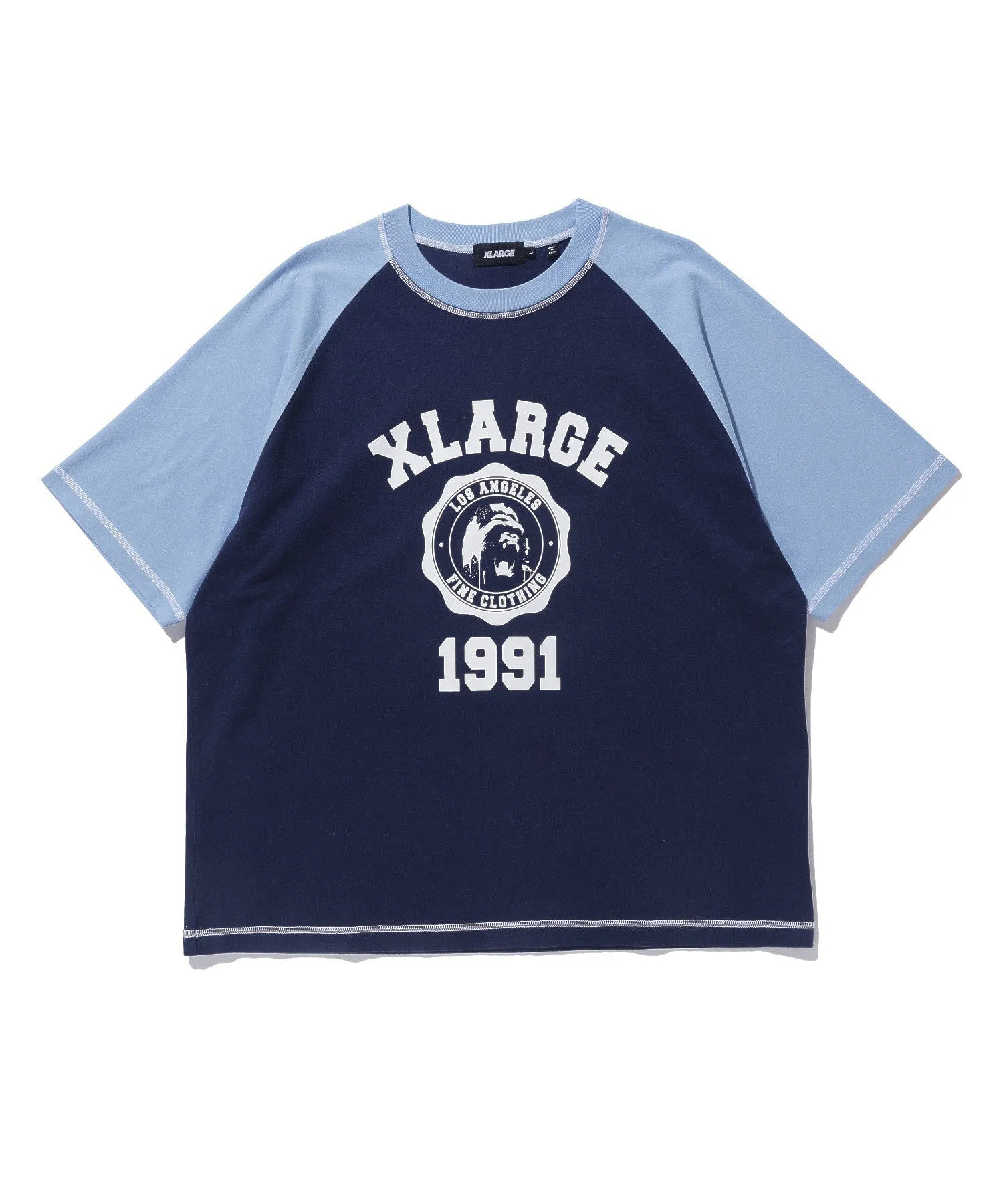 COLOR SCHEME STITCH RAGLAN S/S TEE