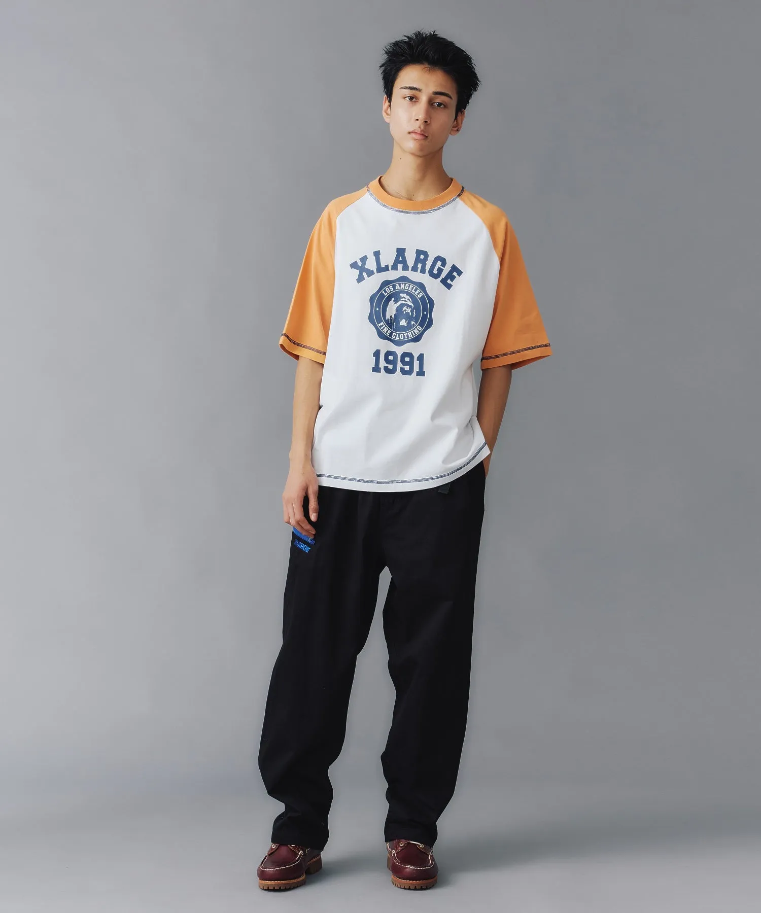 COLOR SCHEME STITCH RAGLAN S/S TEE