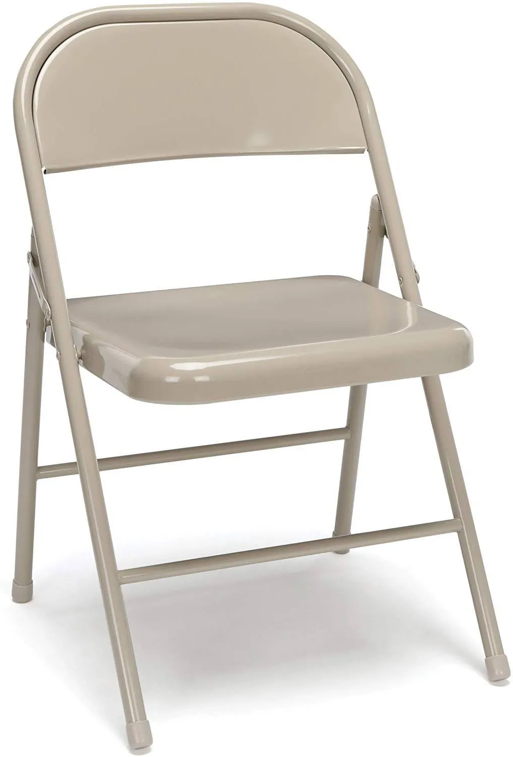 Cosco Steel Folding Chair Sand Colour The Steel Folding Chair saves space and time with its convenient folding frame-341892