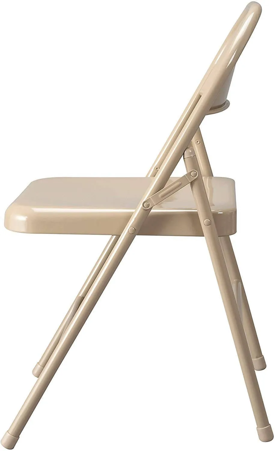 Cosco Steel Folding Chair Sand Colour The Steel Folding Chair saves space and time with its convenient folding frame-341892