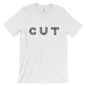 Cut Logo T-Shirt (White or Gray)