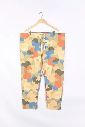 DANNEMARK PANT - PRINT - KHAKI - OLIVE GREEN