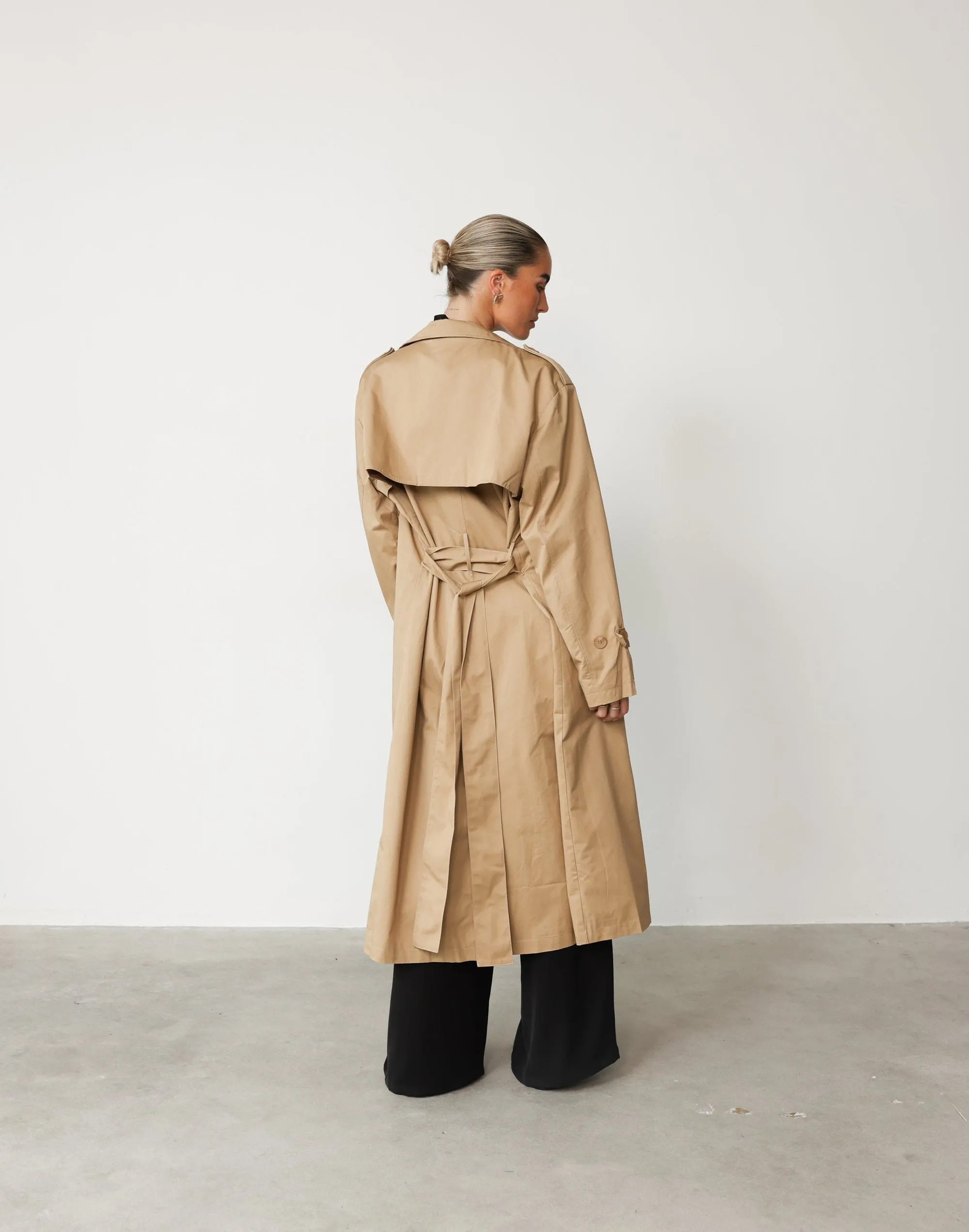 Dario Trench Coat (Camel)