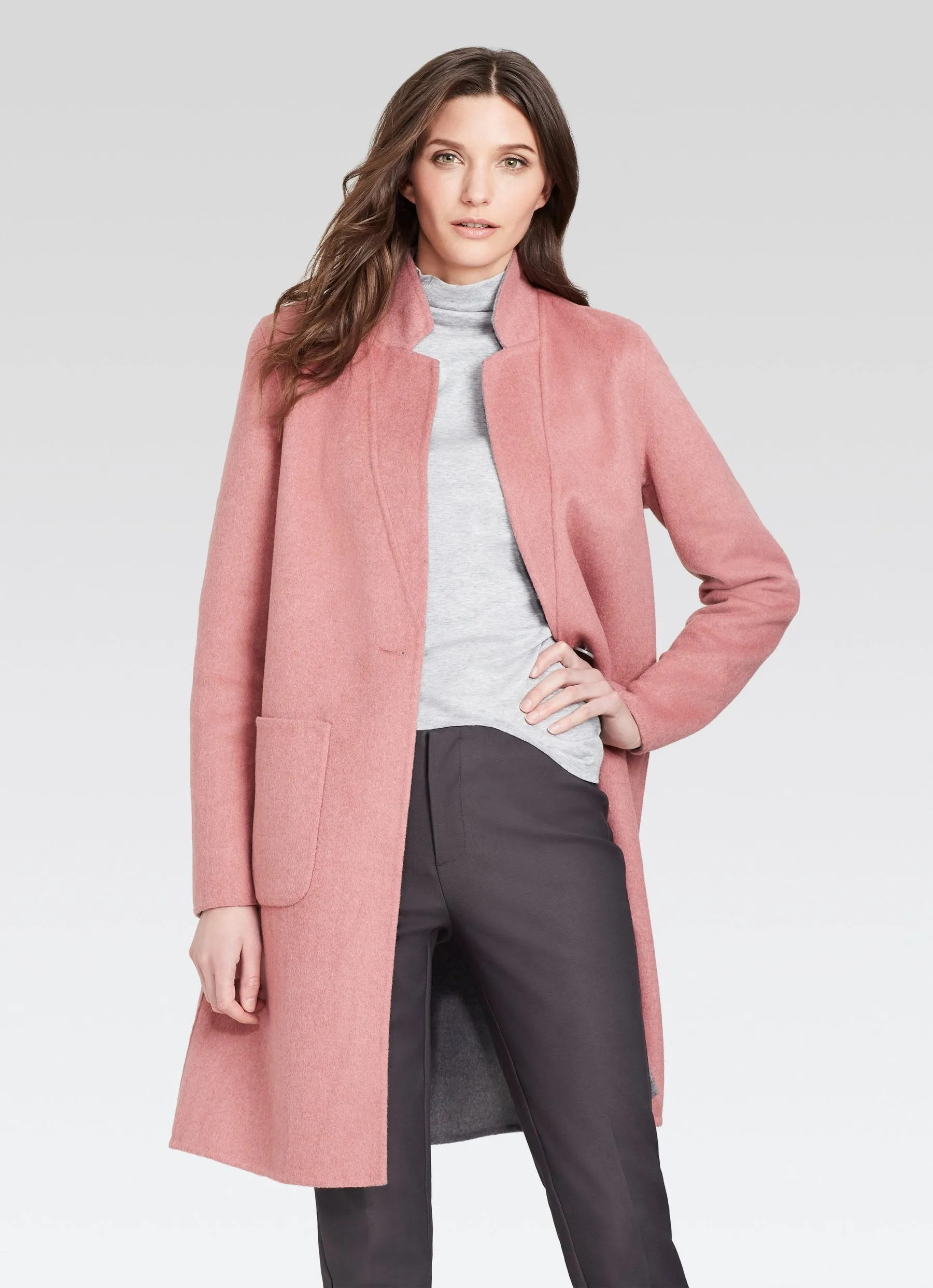 Ecru Reversible Coat