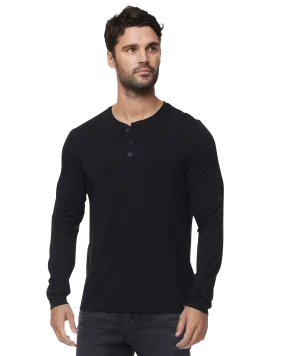 ESSENTIAL STRETCH COMFORT LS HENLEY