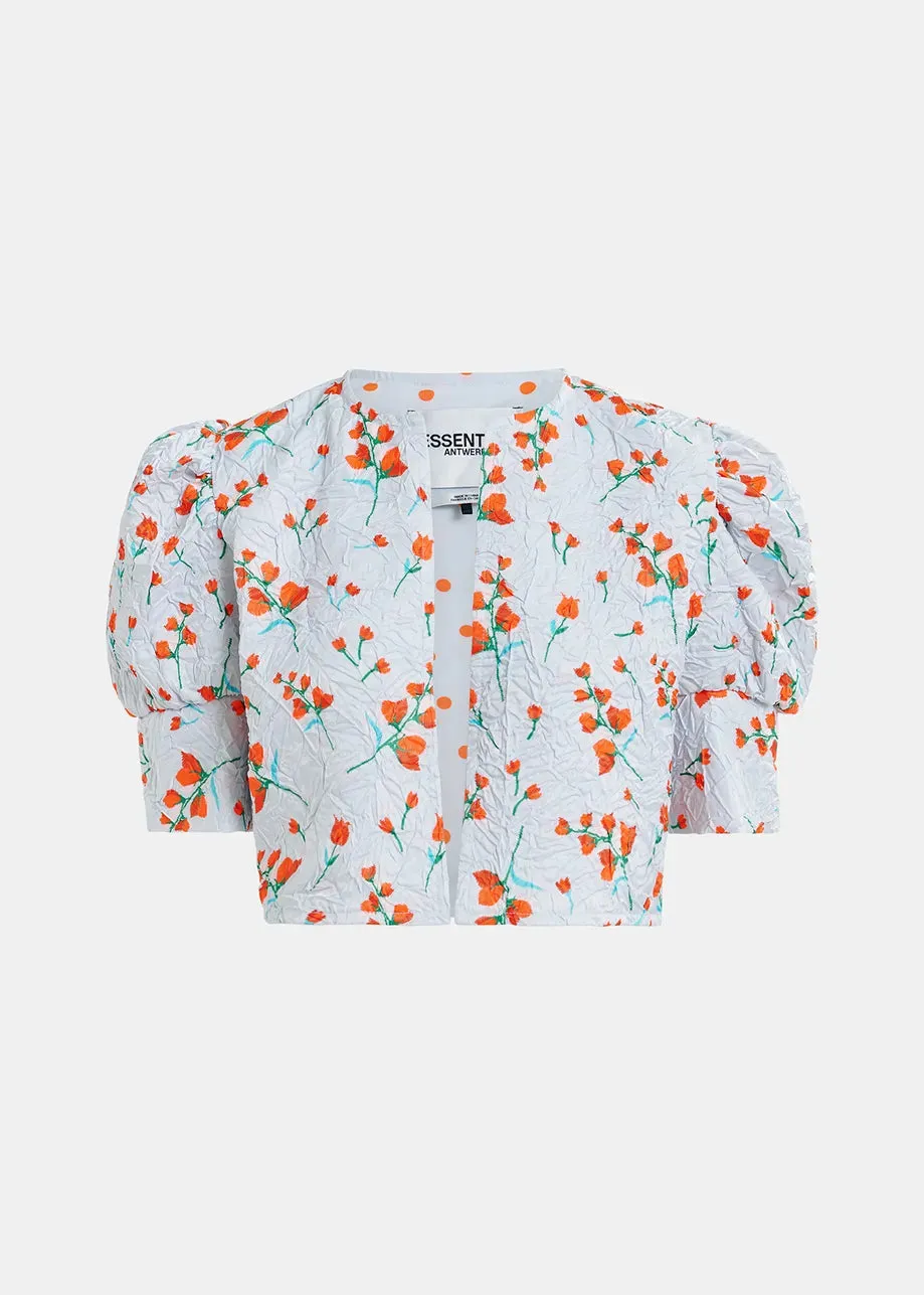 Essentiel Antwerp Hosha floral print cropped Jacket