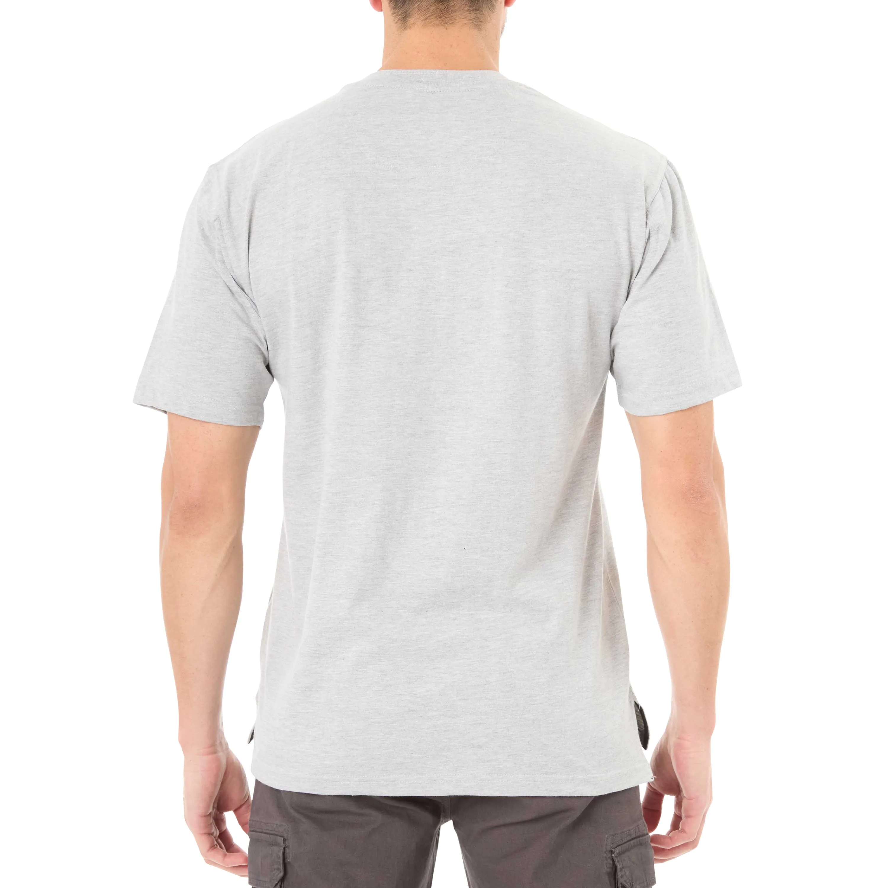 EXTENDED TAIL SHORT SLEEVE HENLEY