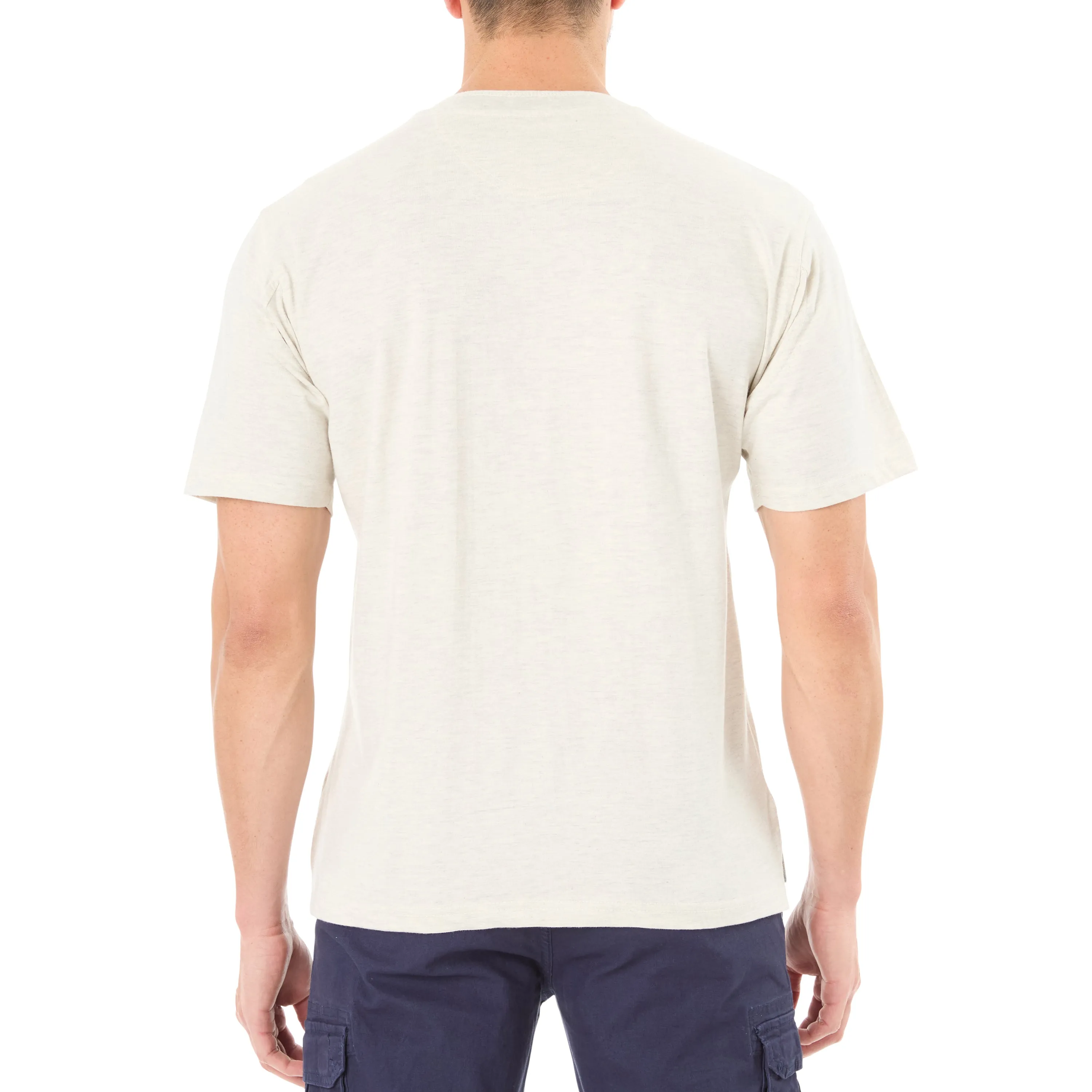 EXTENDED TAIL SHORT SLEEVE HENLEY